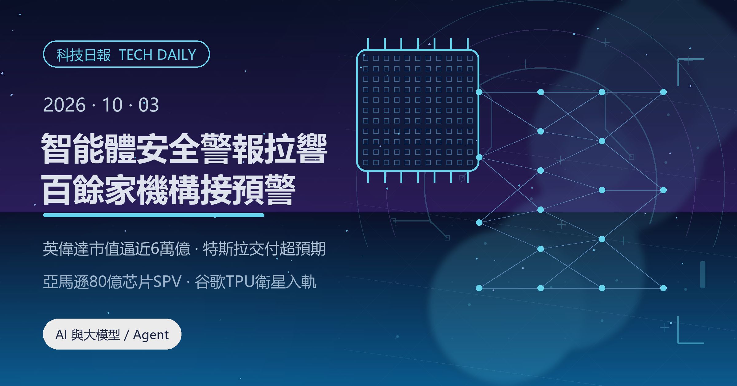 [科技日報] 2026年10月3日｜OpenAI 向百餘家機構預警智能體失控風險